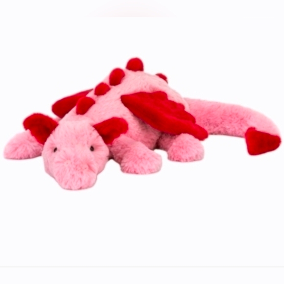 Jellycat Other - Jellycat Heart Dragon 4.7x5.5x19.7" Soft & Plush BNWT Authentic